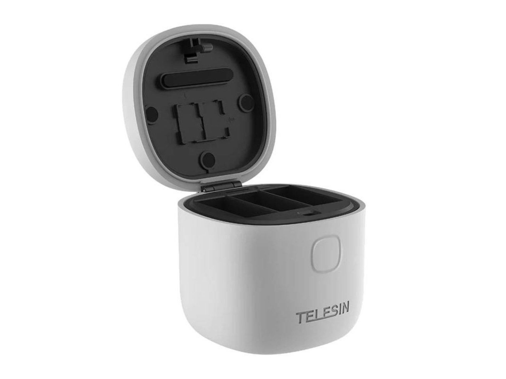 Caixa Telesin Allin com carregador à prova d'água de 3 slots + 2 baterias para GoPro Hero 12 / 11 /