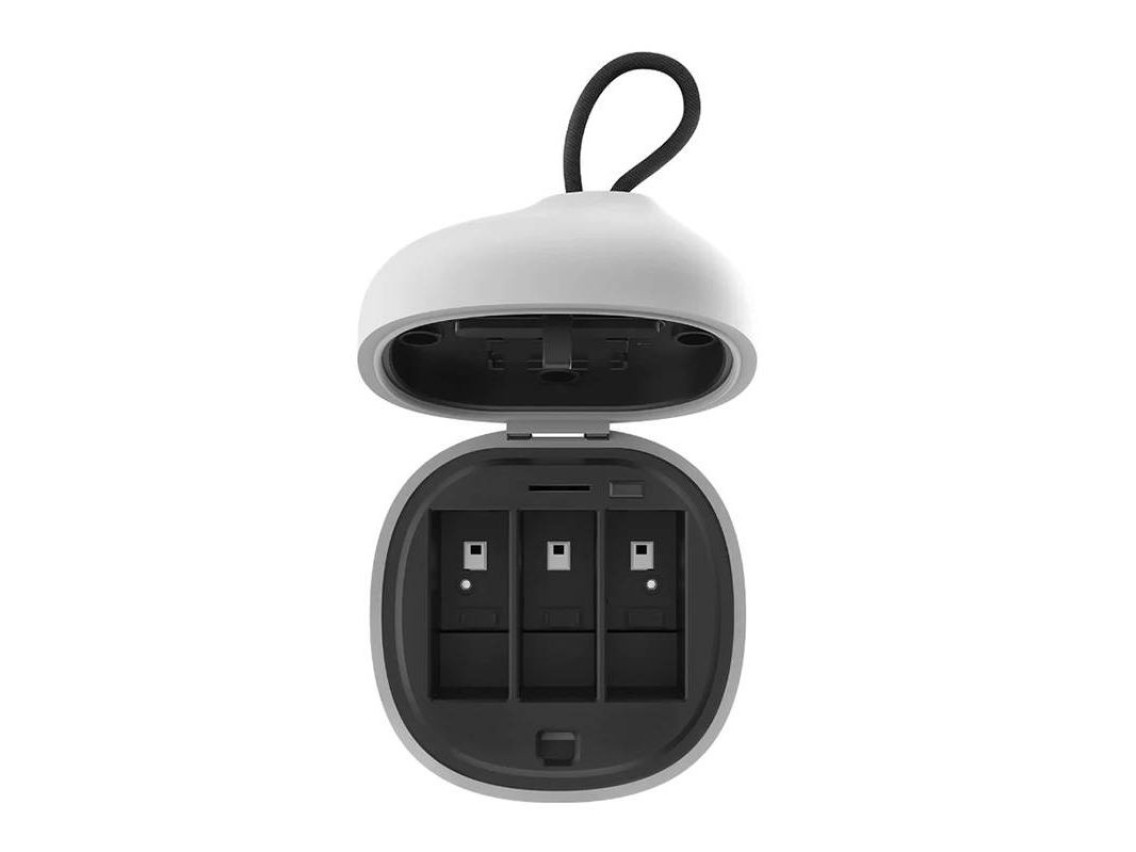 Caixa Telesin Allin com carregador à prova d'água de 3 slots + 2 baterias para GoPro Hero 12 / 11 /