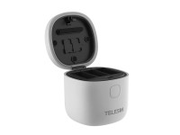 3-slot waterproof charger Telesin Allin box for GoPro Hero 9 / Hero 10 / Hero 11 / Hero 12 + 3 batte 3-slot waterproof charger Telesin Allin box for GoPro Hero 9 / Hero 10 / Hero 11 / Hero 12 + 3 batte
