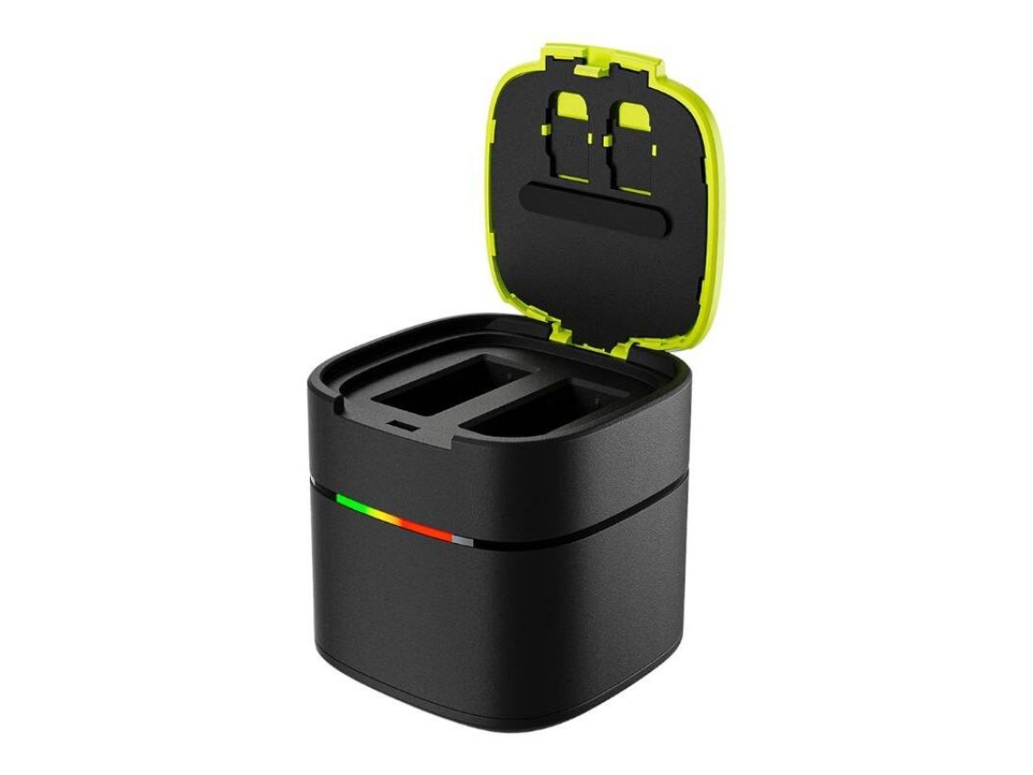 Caja de carga rápida TELESIN + 2 baterías para GoPro Hero 9/10/11/12 GP-FCK-B11