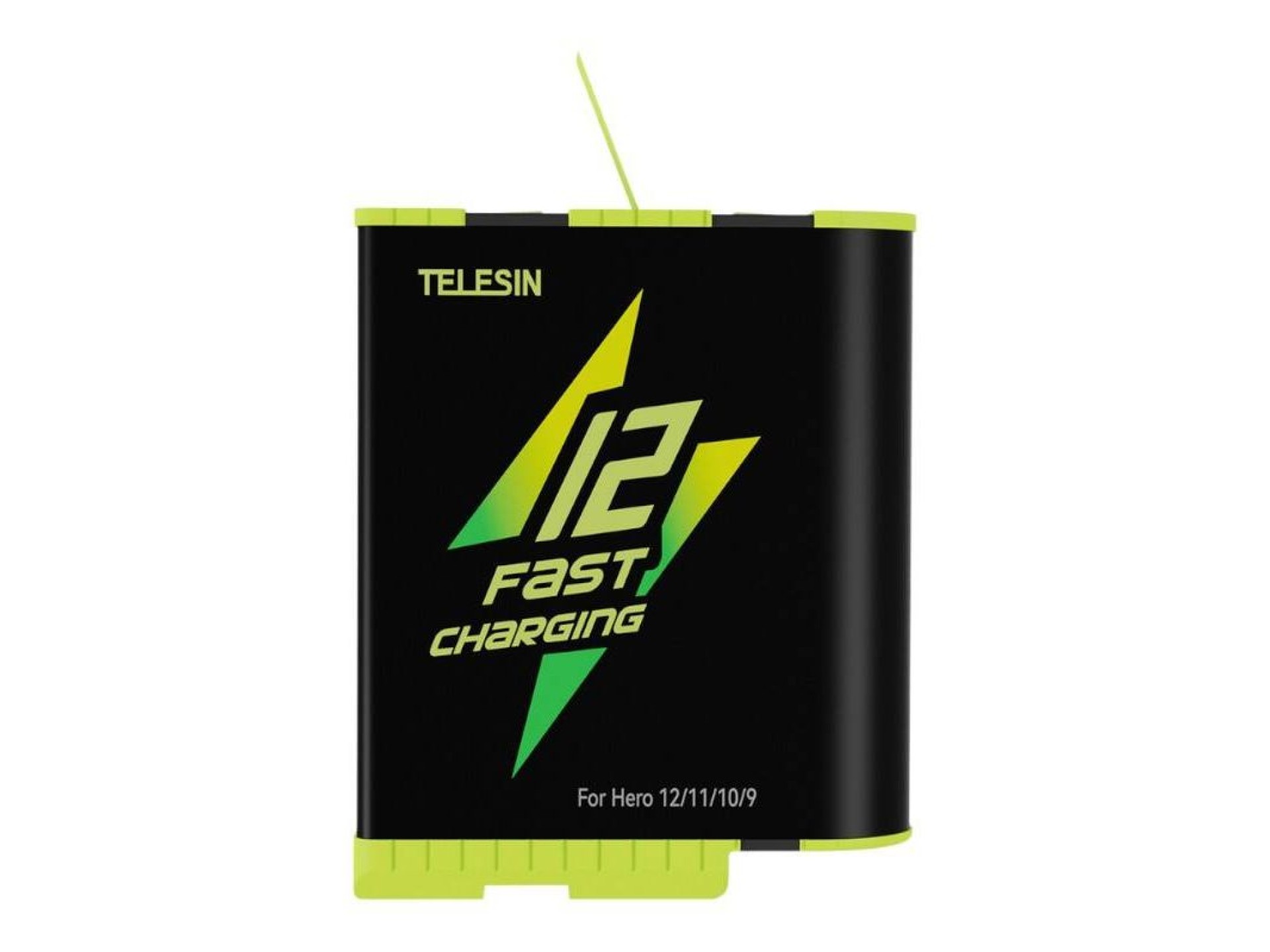 Caja de carga rápida TELESIN + 2 baterías para GoPro Hero 9/10/11/12 GP-FCK-B11