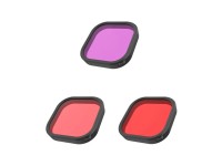 Conjunto de filtros � prova d'�gua para lentes Telesin para GoPro Hero 9 / Hero 10 / Hero 11 / Hero 