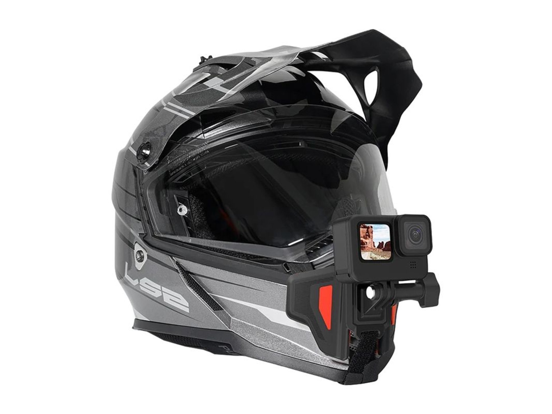 TELESIN motorcycle helmet mount for sports cameras