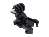 J-Hook 360-degree rotating clamp for sports cameras