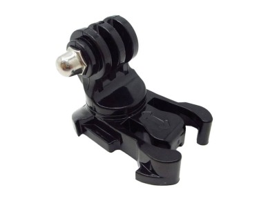 J-Hook 360-degree rotating clamp for sports cameras