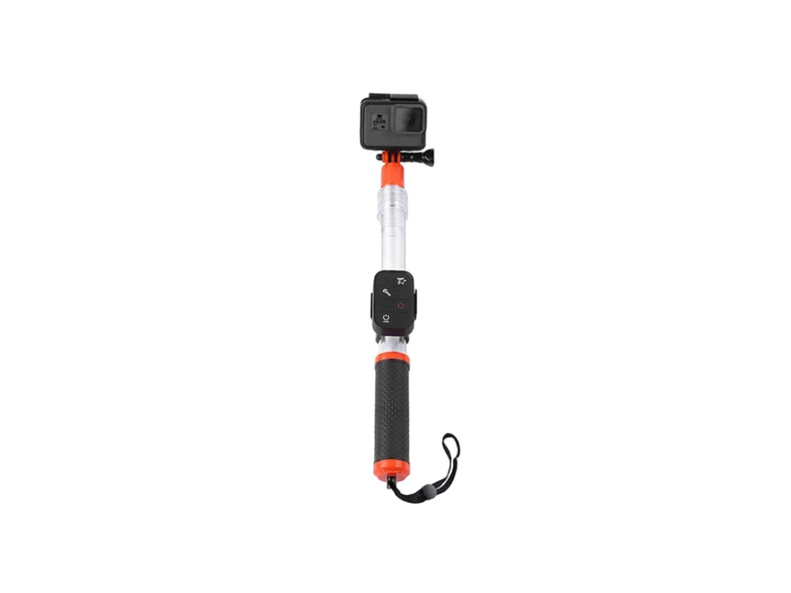 Palo selfie impermeable y flotante para buceo TELESIN GP-MNP-T01