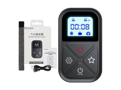 Telesin remote control for GoPro Hero 13 / 12 / 11 / 10 / 9 / 8 / MAX (GP-RMT-T10) Telesin remote control for GoPro Hero 13 / 12 / 11 / 10 / 9 / 8 / MAX (GP-RMT-T10)