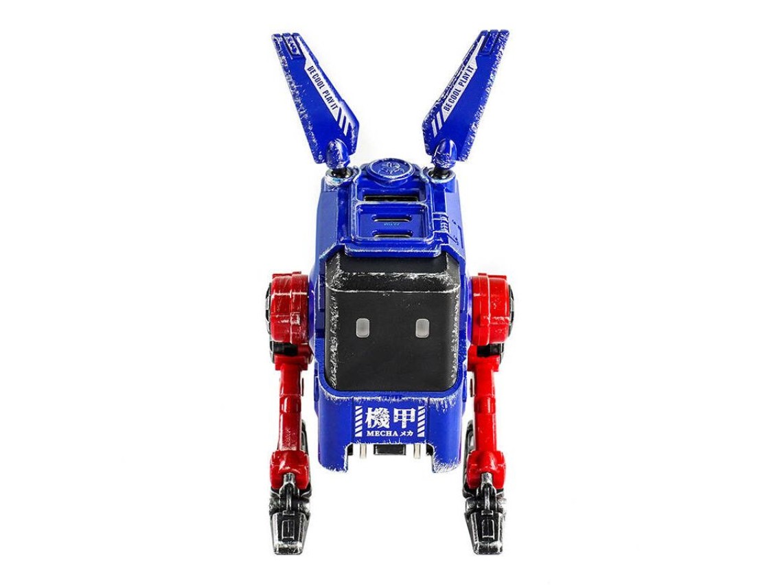 Cargador rápido GravaStar Alpha65 de 65 W GaN, versión azul dañada por la guerra