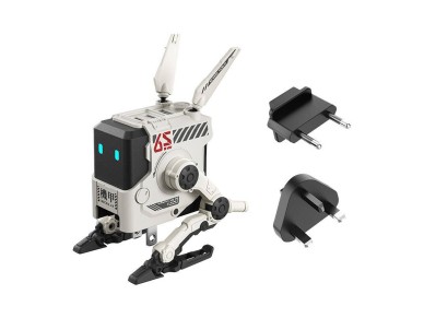 Carregador r�pido GravaStar Alpha65 65W GaN vers�o danificada pela guerra, branco