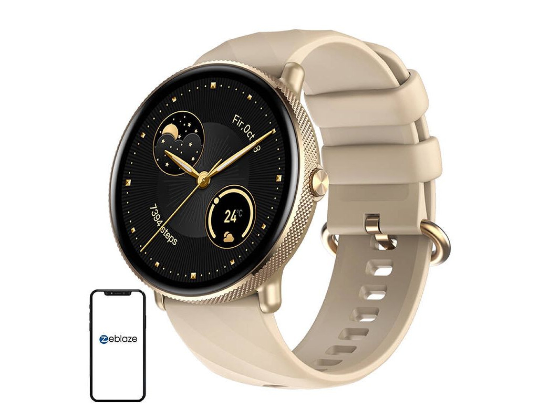 Smartwatch Zeblaze GTR 3 Pro (dourado)