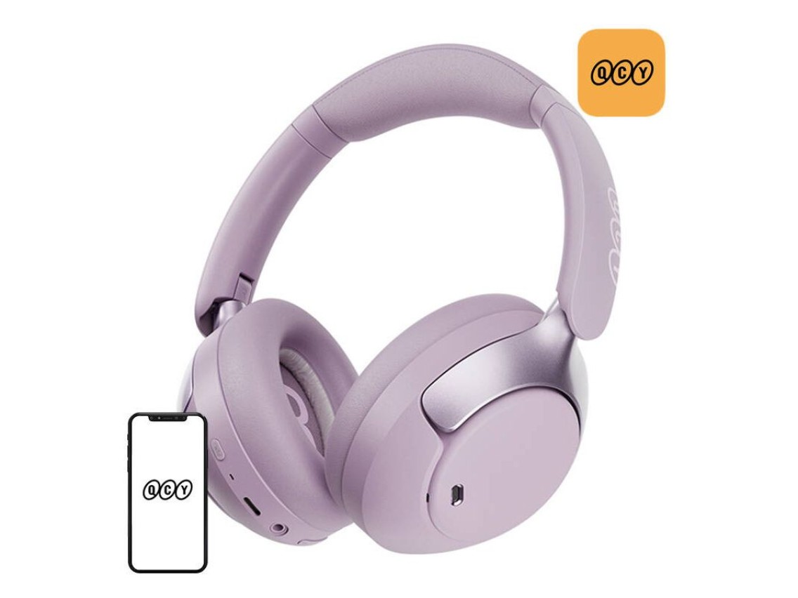 Auriculares inalámbricos QCY H3 pro ANC (morados)
