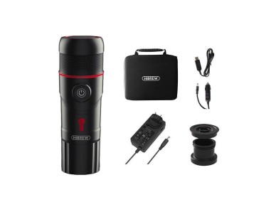 Cafeteira port�til 3 em 1 com estojo HiBREW H4-premium 80W