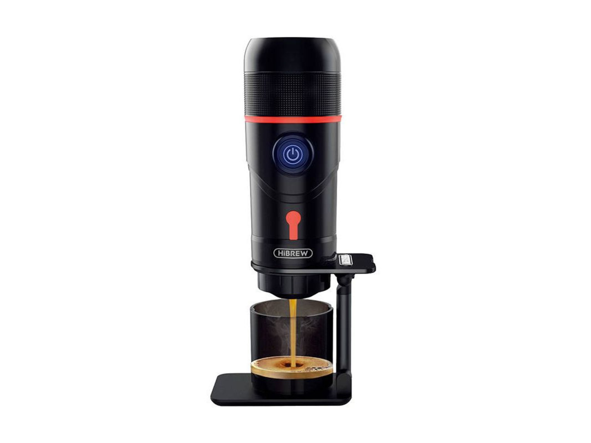 Cafeteira portátil 3 em 1 com estojo HiBREW H4-premium 80W