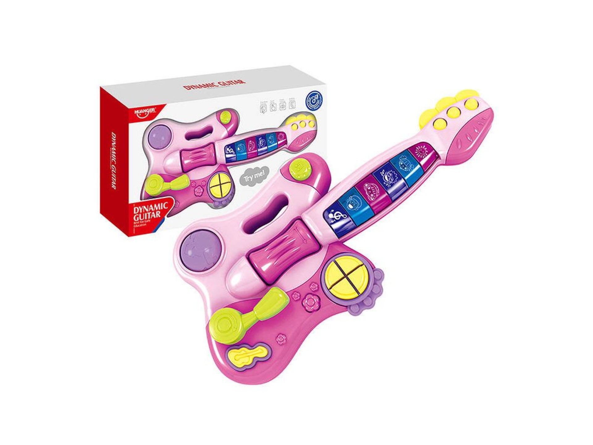 Guitarra musical interactiva Huanger HE0502