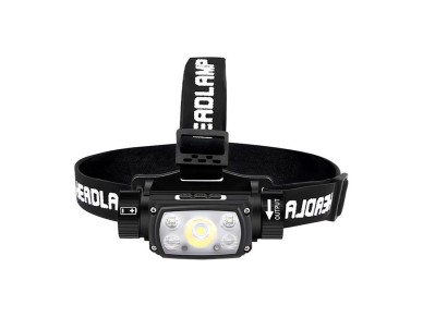 Linterna frontal Superfire HE11 � 640 lm, 20 W, 6 modos, 100 m