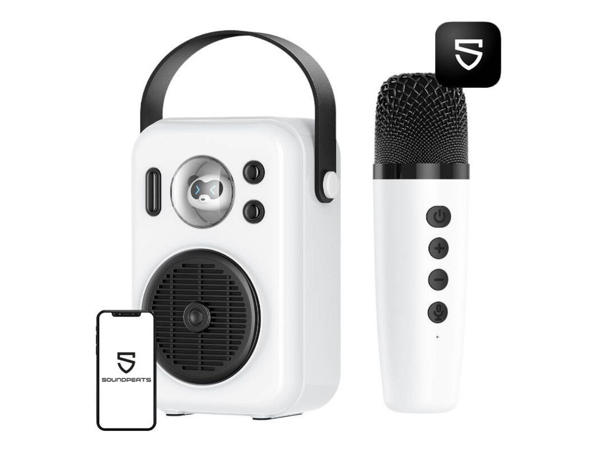 Wireless Bluetooth Speaker Soundpeats Hi-sing (white)