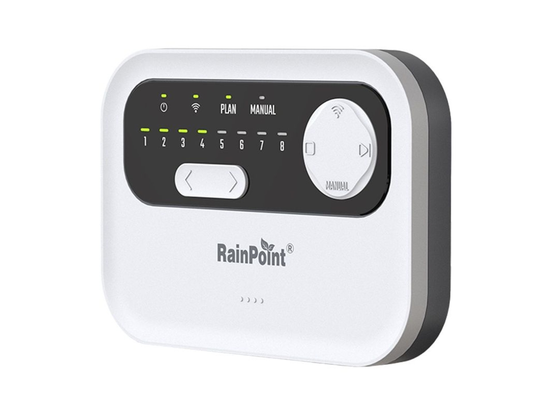 Controlador de aspersores RainPoint WiFi de 8 zonas