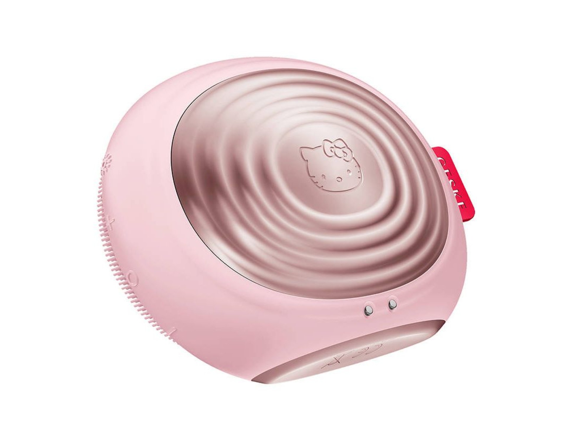 Escova Facial Sonic Thermo 5 em 1 Geske com APP (rosa Hello Kitty)