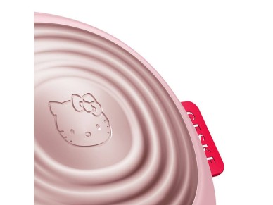 Escova Facial Sonic Thermo 5 em 1 Geske com APP (rosa Hello Kitty)