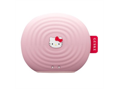 Escova de limpeza facial s�nica 4 em 1 Geske com APP (rosa Hello Kitty)