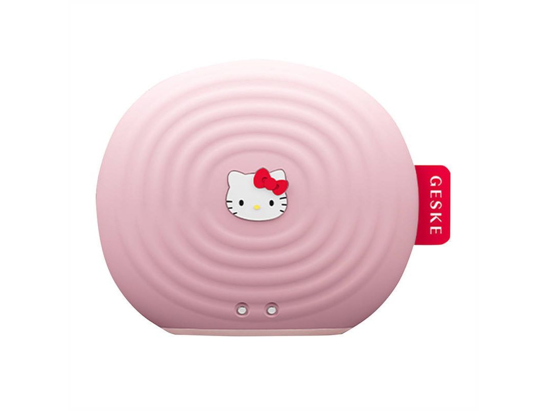 Escova de limpeza facial sônica 4 em 1 Geske com APP (rosa Hello Kitty)