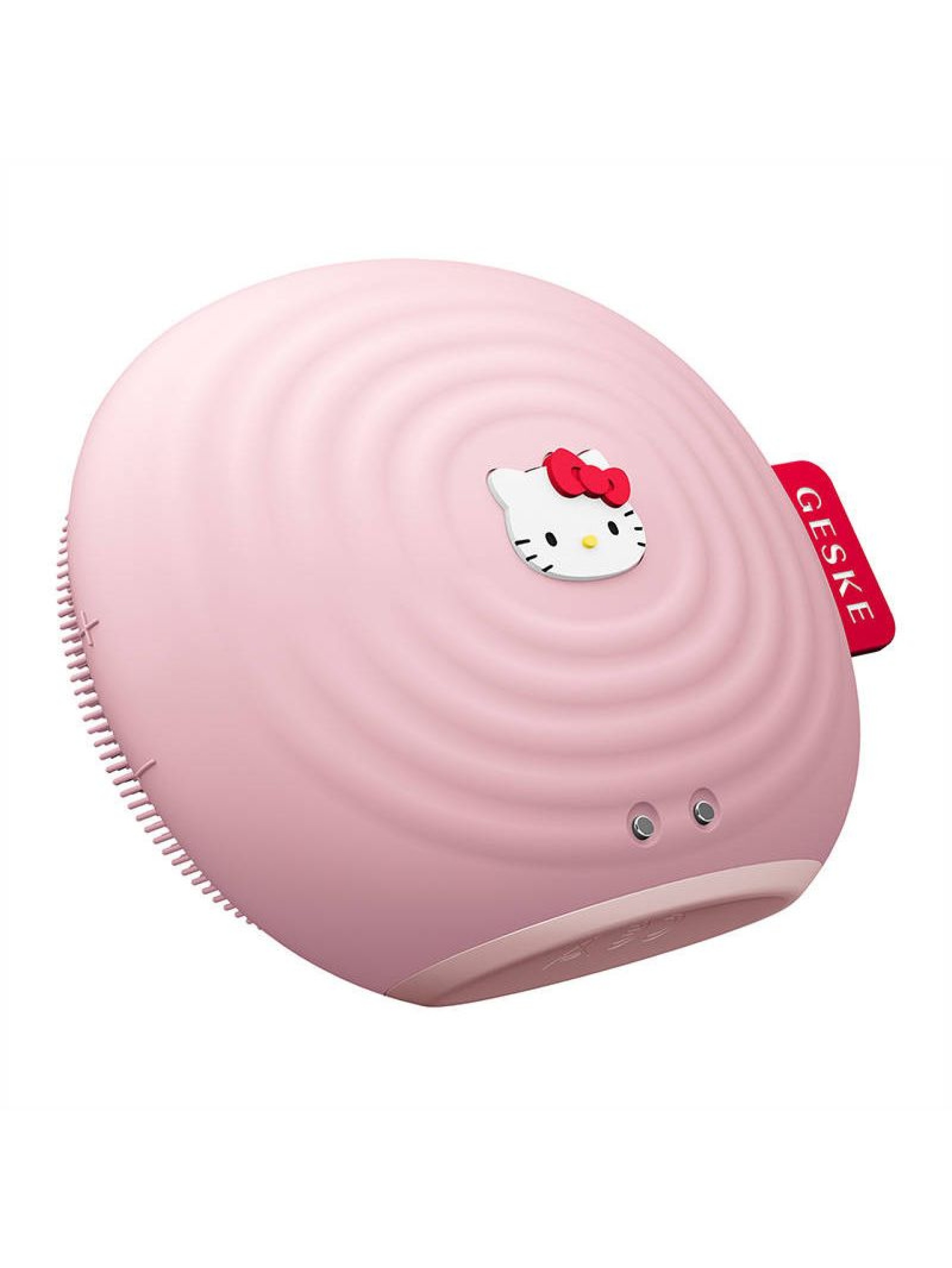 Escova de limpeza facial sônica 4 em 1 Geske com APP (rosa Hello Kitty)