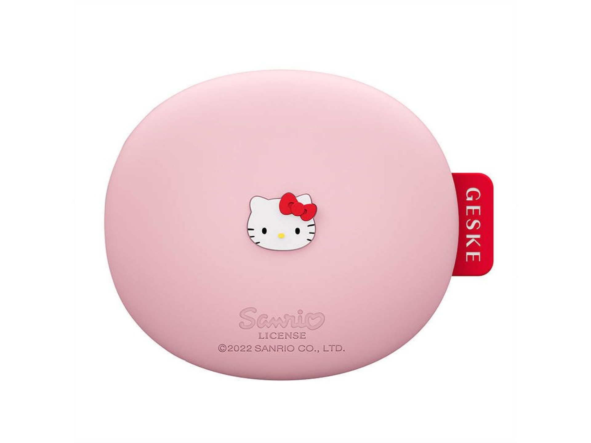 Cepillo de limpieza facial 3 en 1 Geske con aplicación (rosa Hello Kitty)