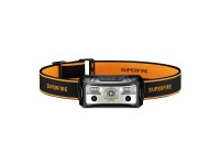 Linterna frontal Superfire HL05-K � 120 lm, 100 m, 7 modos