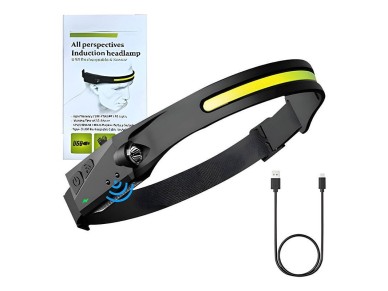 Linterna frontal Superfire HL65 � 120 lm, USB-C, 5 modos, 30 m
