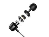 Auriculares internos con cable Mcdodo HP-1050, USB-C (negros) Auriculares internos con cable Mcdodo HP-1050, USB-C (negros)