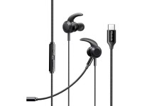 Auriculares para juegos Mcdodo HP-1340 con micrófono, USB-C (negro) Auriculares para juegos Mcdodo HP-1340 con micrófono, USB-C (negro)