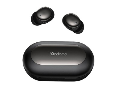 Fones de ouvido sem fio McDodo HP-4490 Goodnight Sleep, pretos Fones de ouvido sem fio McDodo HP-4490 Goodnight Sleep, pretos