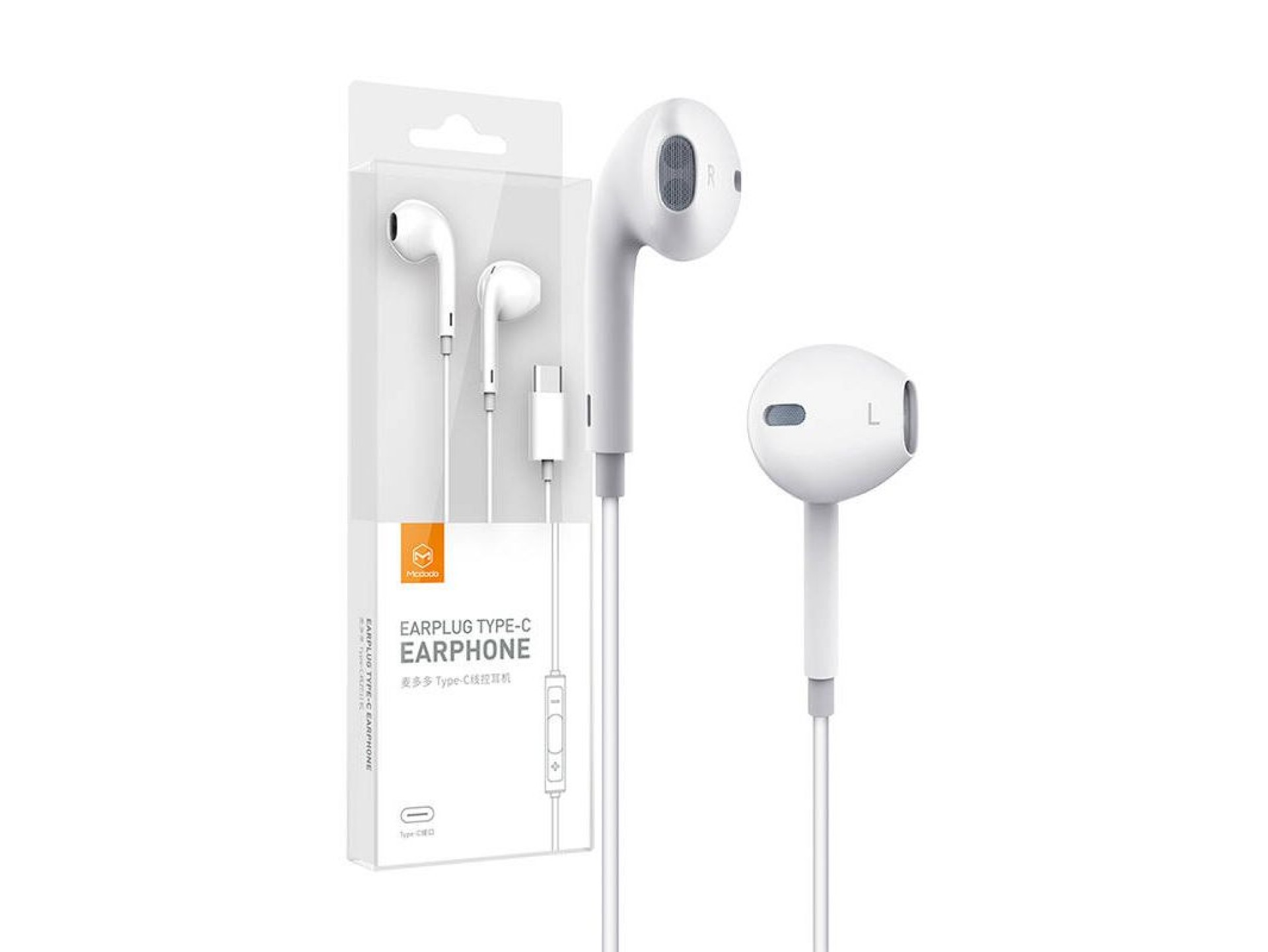In-ear wired headphones Mcdodo HP-6070 (white)