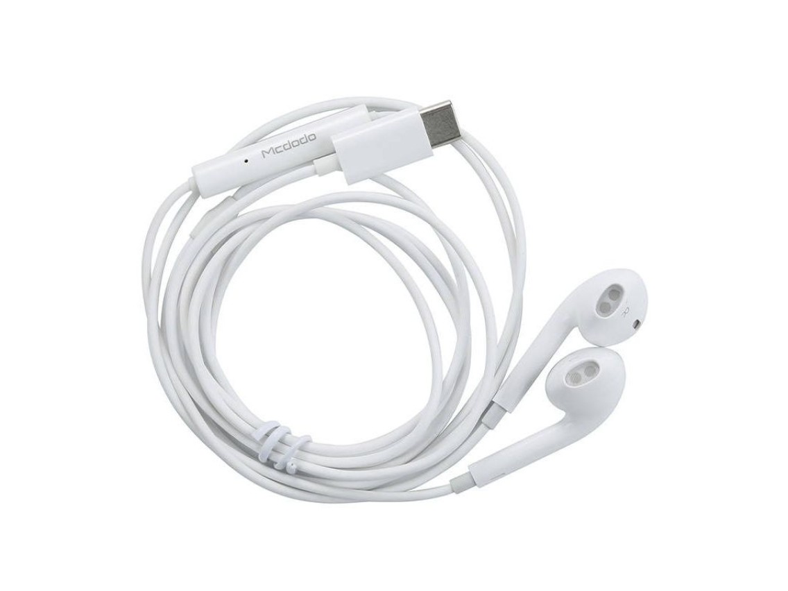In-ear wired headphones Mcdodo HP-6070 (white)