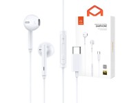 Auriculares con cable Mcdodo HP-7500, USB-C (blancos)