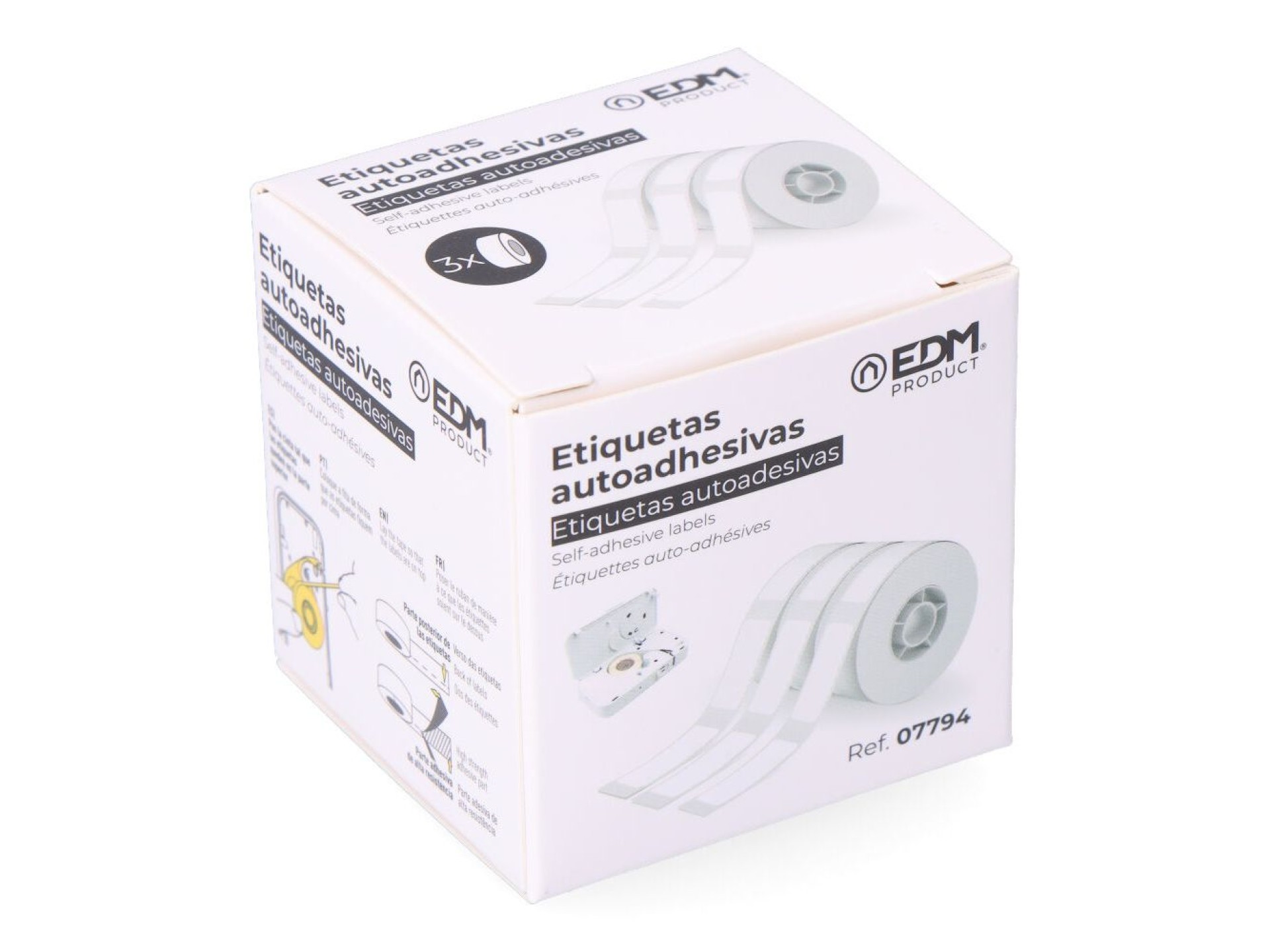 Set 3 recambios papel blanco para 07796