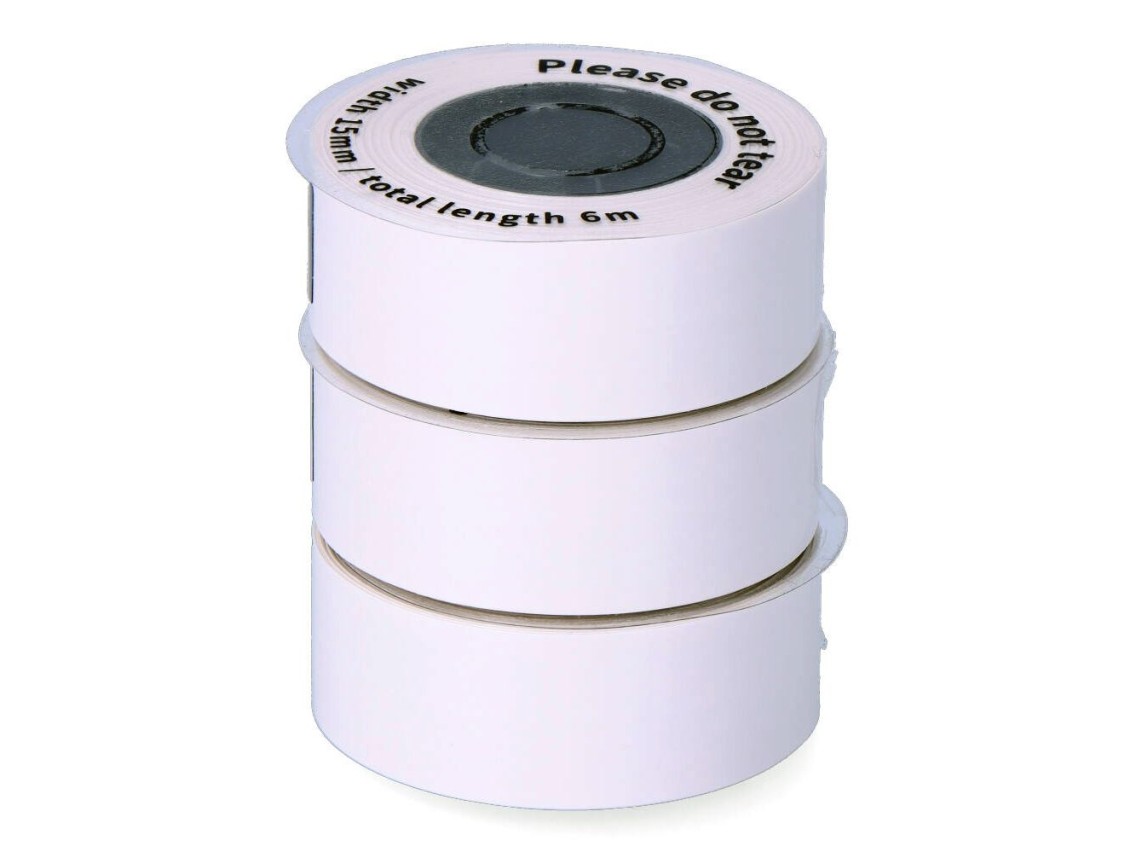 Set 3 continuous white paper replacement set for 07796. edm