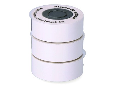 Set 3 continuous white paper replacement set for 07796. edm