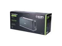 Torradeira ranhura longa black design 900w edm Torradeira ranhura longa black design 900w edm