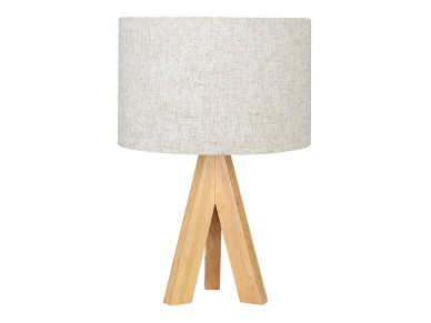 E27 wood and fabric edm table lamp E27 wood and fabric edm table lamp
