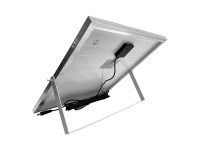 Solar stand fan, white, power 25 w, ø40 cm blades Solar stand fan, white, power 25 w, ø40 cm blades