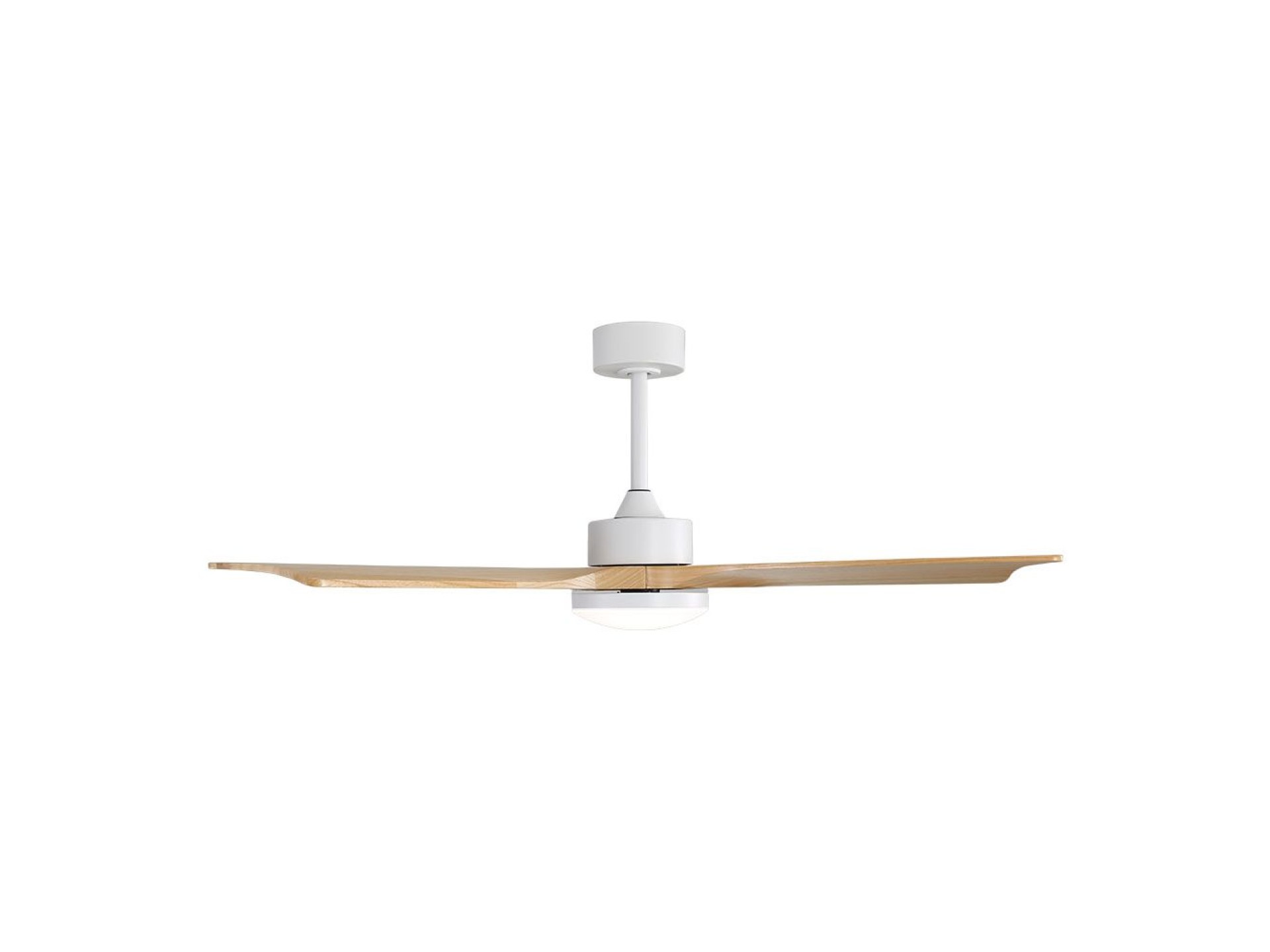 Baltic model ceiling fan with 3 wooden blades ø132cm