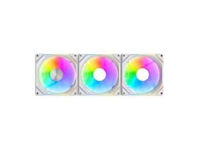 Ventoinhas para computador Darkflash Gauss G24 3 em 1 (brancas) Ventoinhas para computador Darkflash Gauss G24 3 em 1 (brancas)