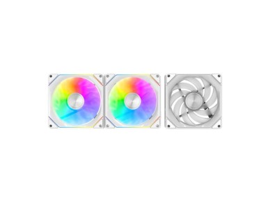 Ventoinhas para computador Darkflash Gauss G24 3 em 1 (brancas) Ventoinhas para computador Darkflash Gauss G24 3 em 1 (brancas)