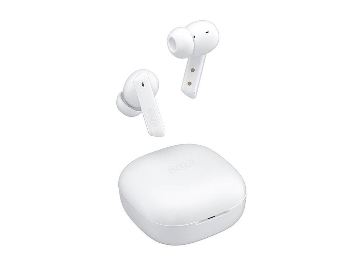 Auriculares TWS QCY HT05, ANC (blancos)