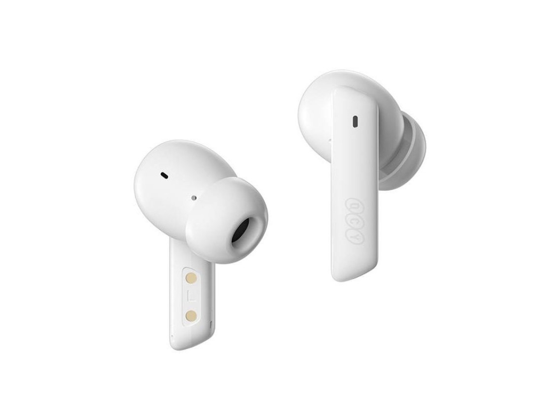 Auriculares TWS QCY HT05, ANC (blancos)