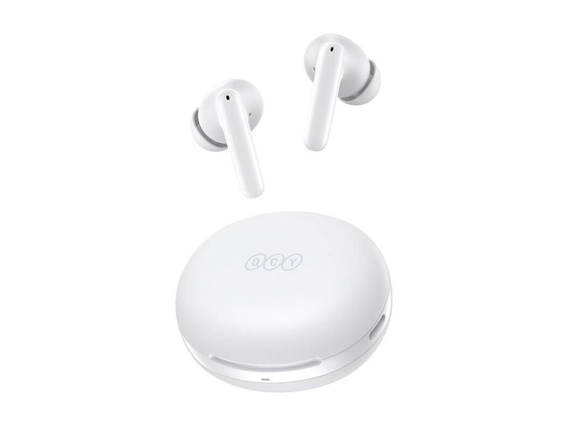 Auriculares TWS QCY T13 ANC2, ANC (blancos)