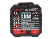 Comprobador de enchufes con pantalla digital Habotest HT106D Comprobador de enchufes con pantalla digital Habotest HT106D