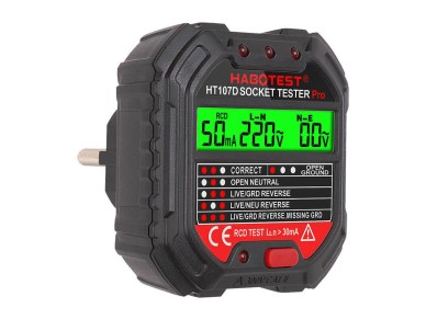 Socket tester with digital display Habotest HT107D