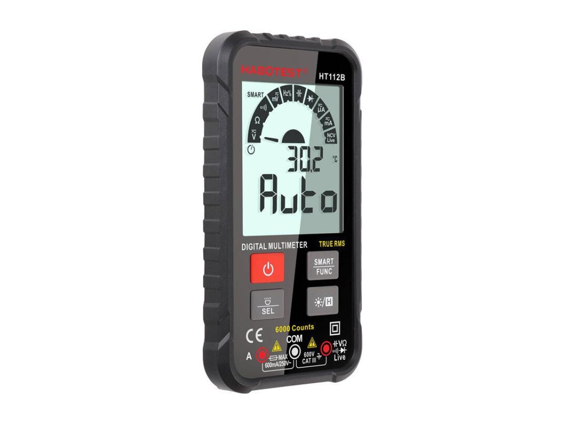 Multímetro Digital Universal True RMS Habotest HT112B